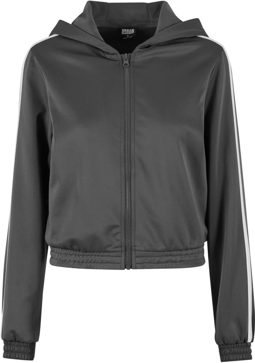 Urban Classics - Cropped Trainings jacket - XXL - Grijs