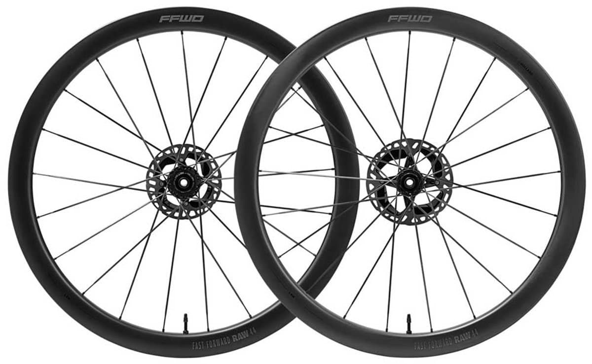 Paar tlr schijfwielen Fast Forward Raw 44 - Ceramicspeed/Shimano