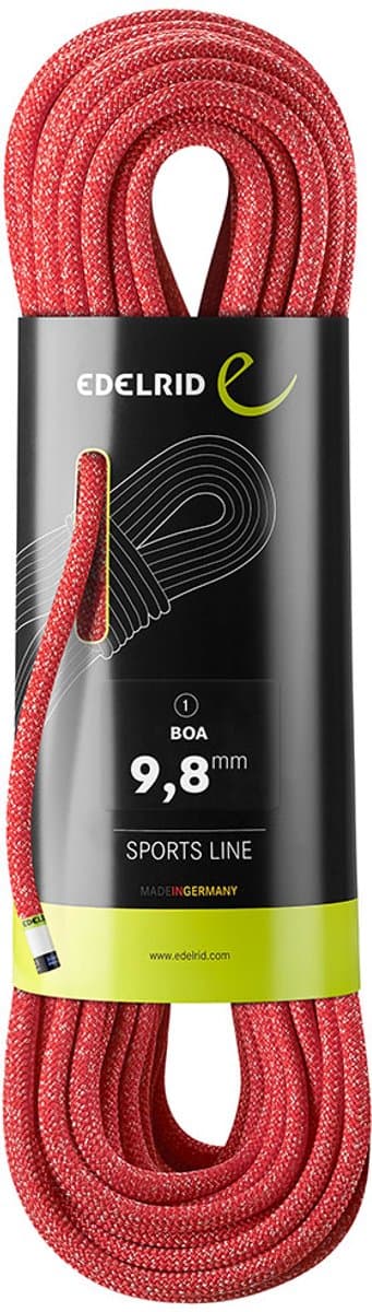 Edelrid Boa 9.8 Mm Touw Roze 40 m