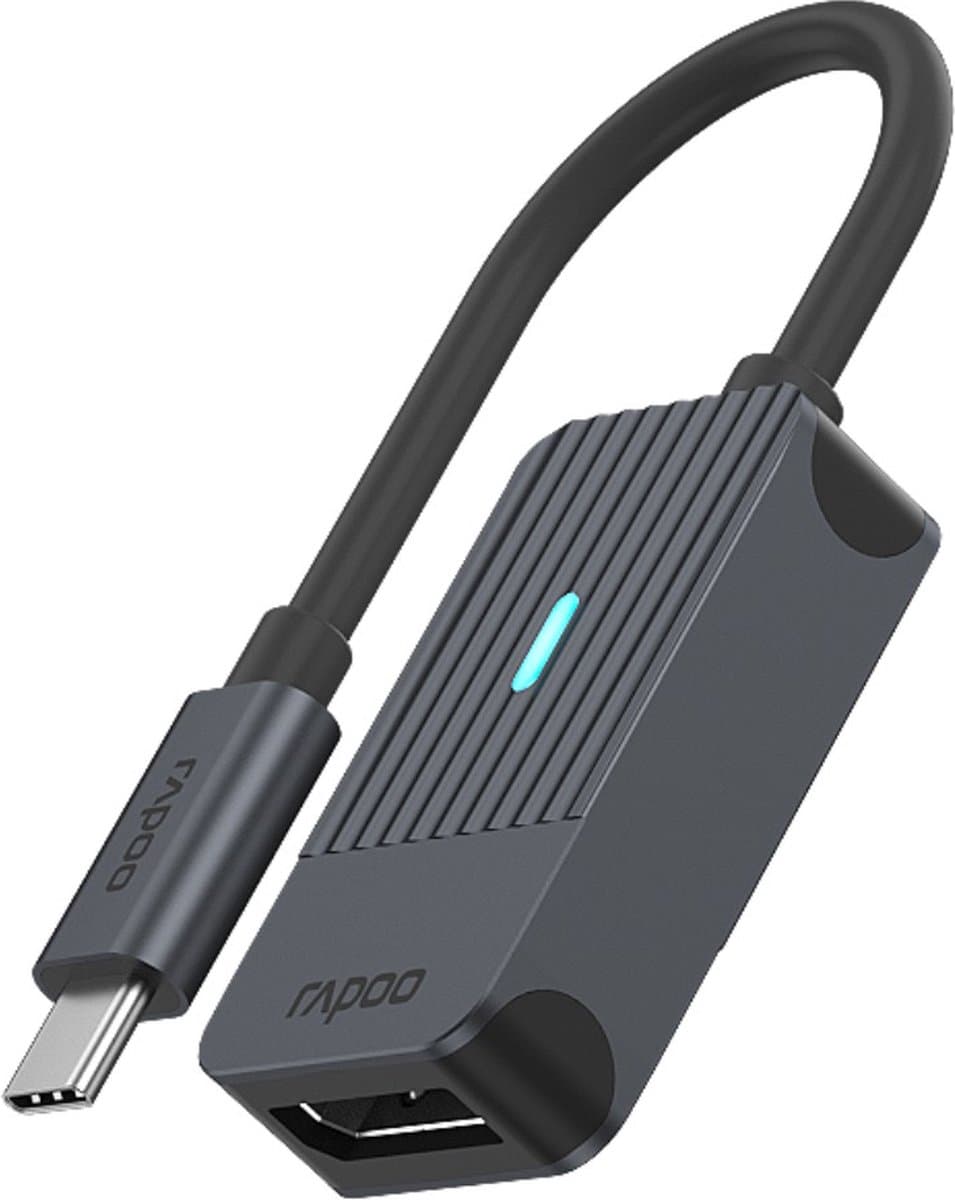 USB-C Adapter, USB-C naar DisplayPort, UCA-1005, Donker Grijs