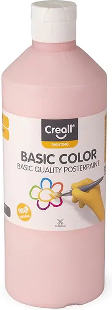 Creall Basis Gouache 500ml Pastelrood - UNI