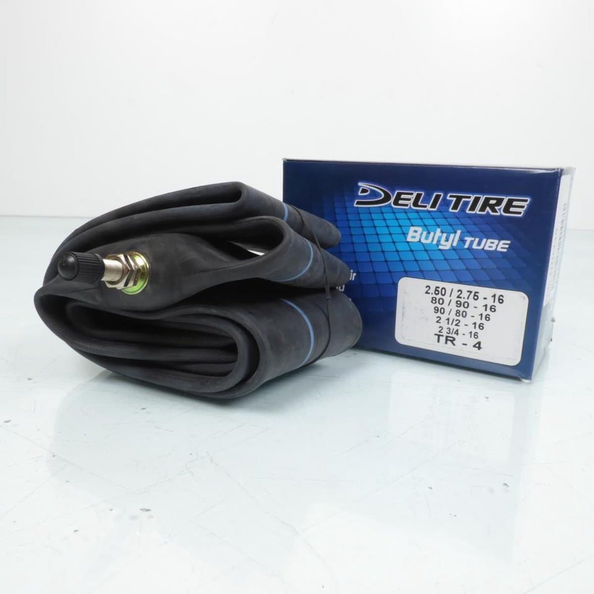 deli binnenband voor motorfiets 2.50-16 2.75-16 80/90-16 90/80-16 groot ventiel tr4