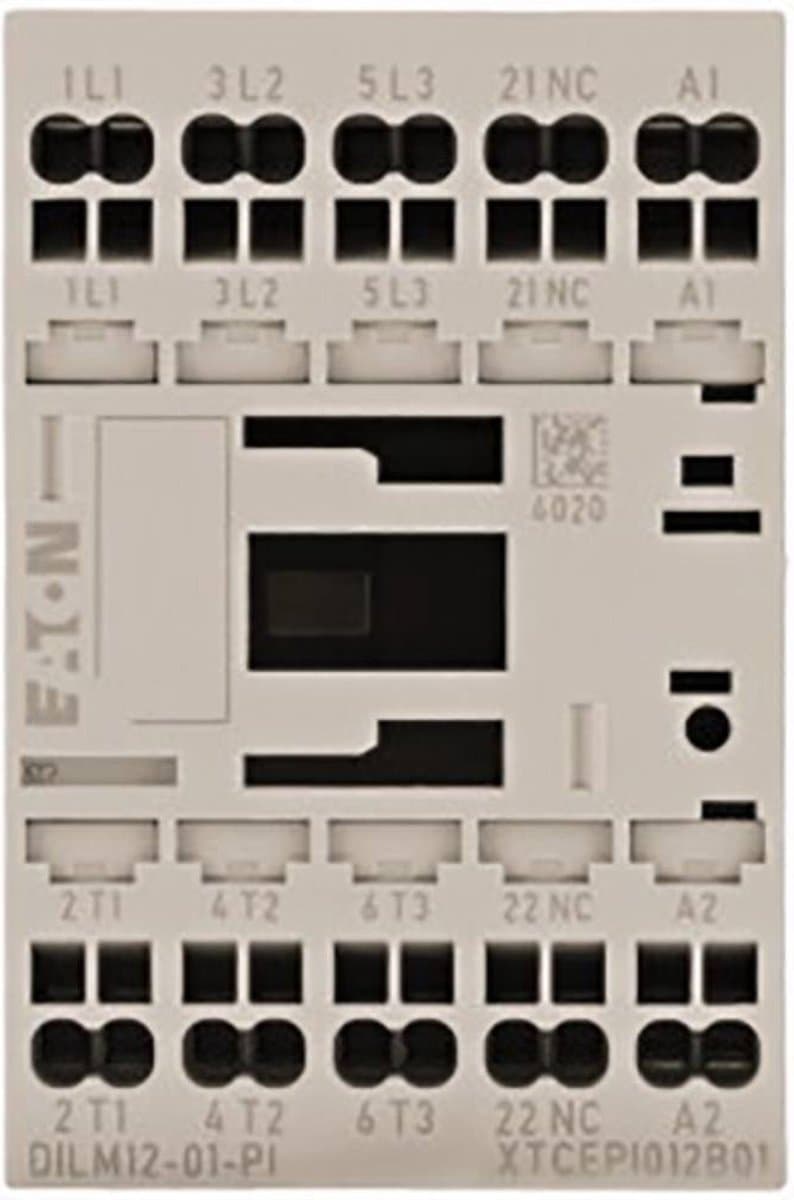 Eaton DILM12-01(230V50HZ,240V60HZ)-PI Vermogensbeveiliging 3x NO 5.5 kW 12 A 1 stuk(s)