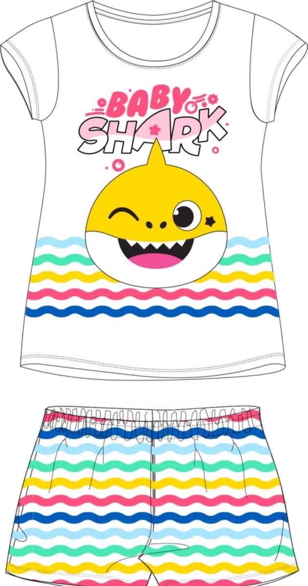 Pinkfong Baby Shark Shortama Maat 116