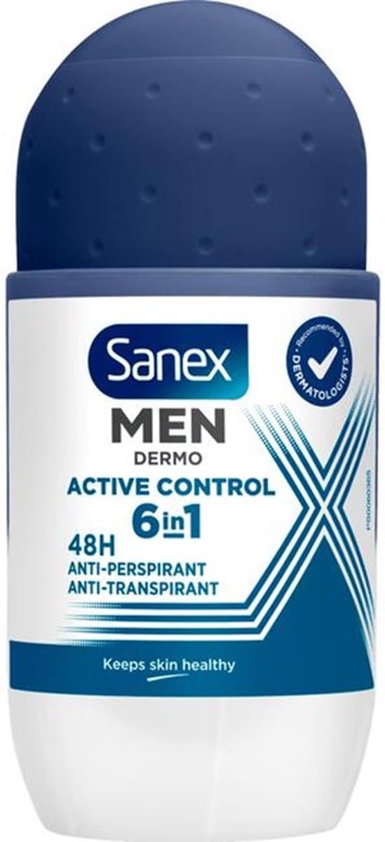 Sanex Men Active Control 48h deodorant roll-on 50 ml