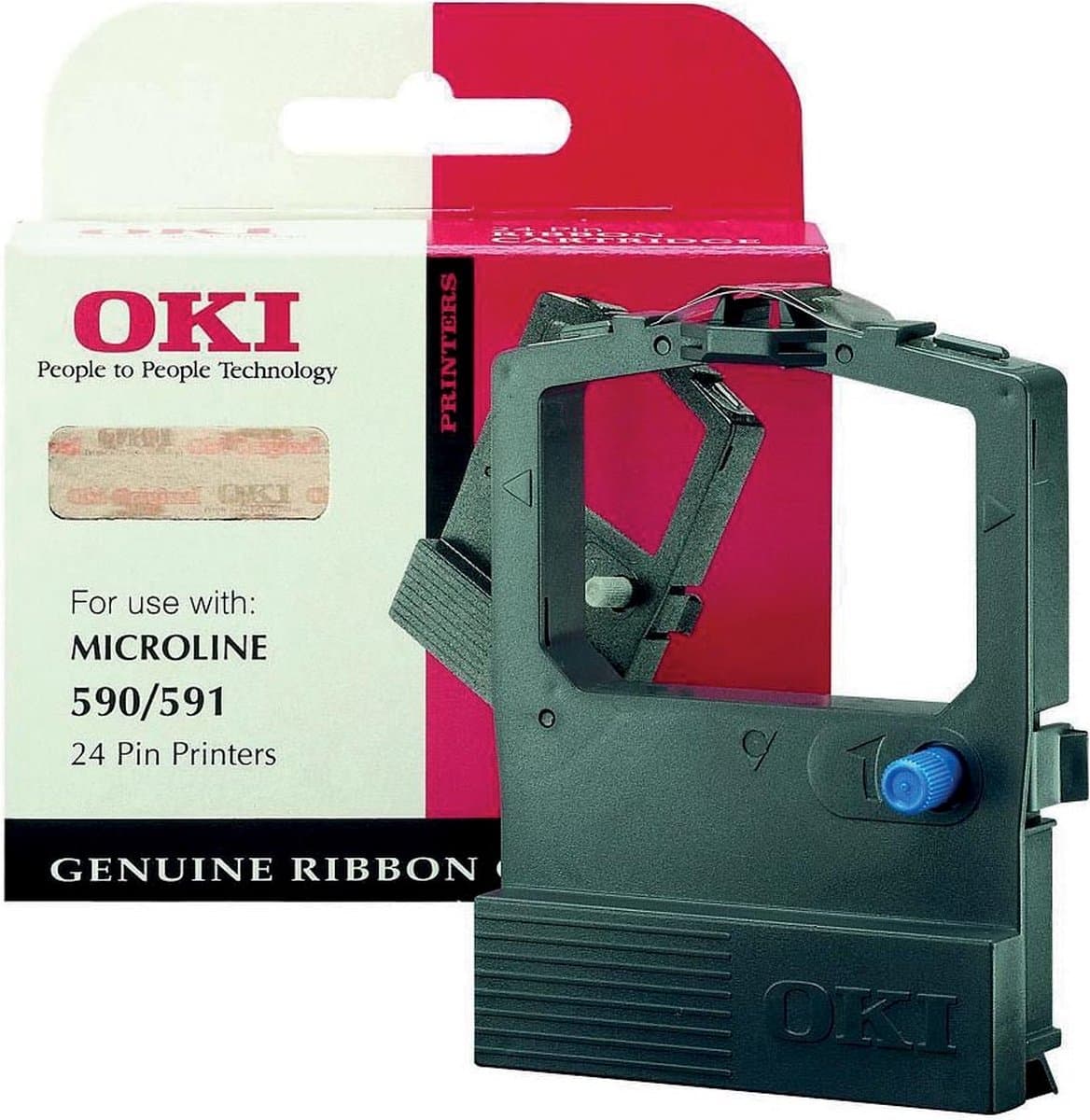 Original Dot Matrix Tape OKI 09002316 Black