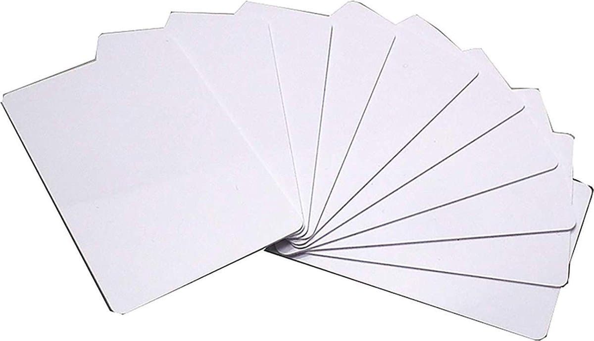 AZDelivery 10 x RFID Keycard Card 13,56MHz Keycard Card MF S50 (13,56 MHz) compatibel met Arduino inclusief E-Book!