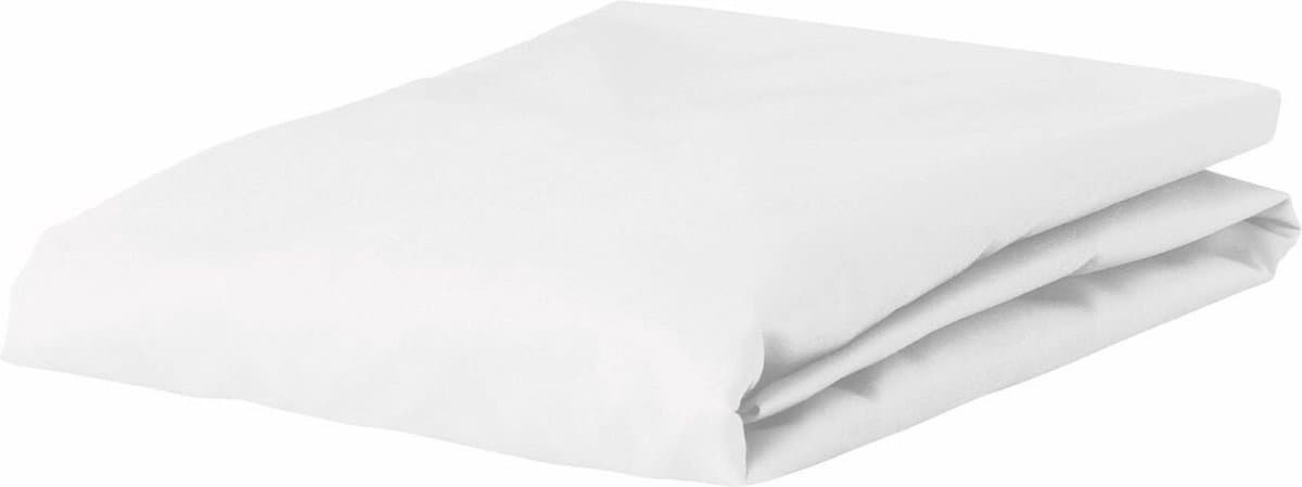Essenza The Perfect Organic Jersey Hoeslaken Wit - 140-160 x 200-220 cm