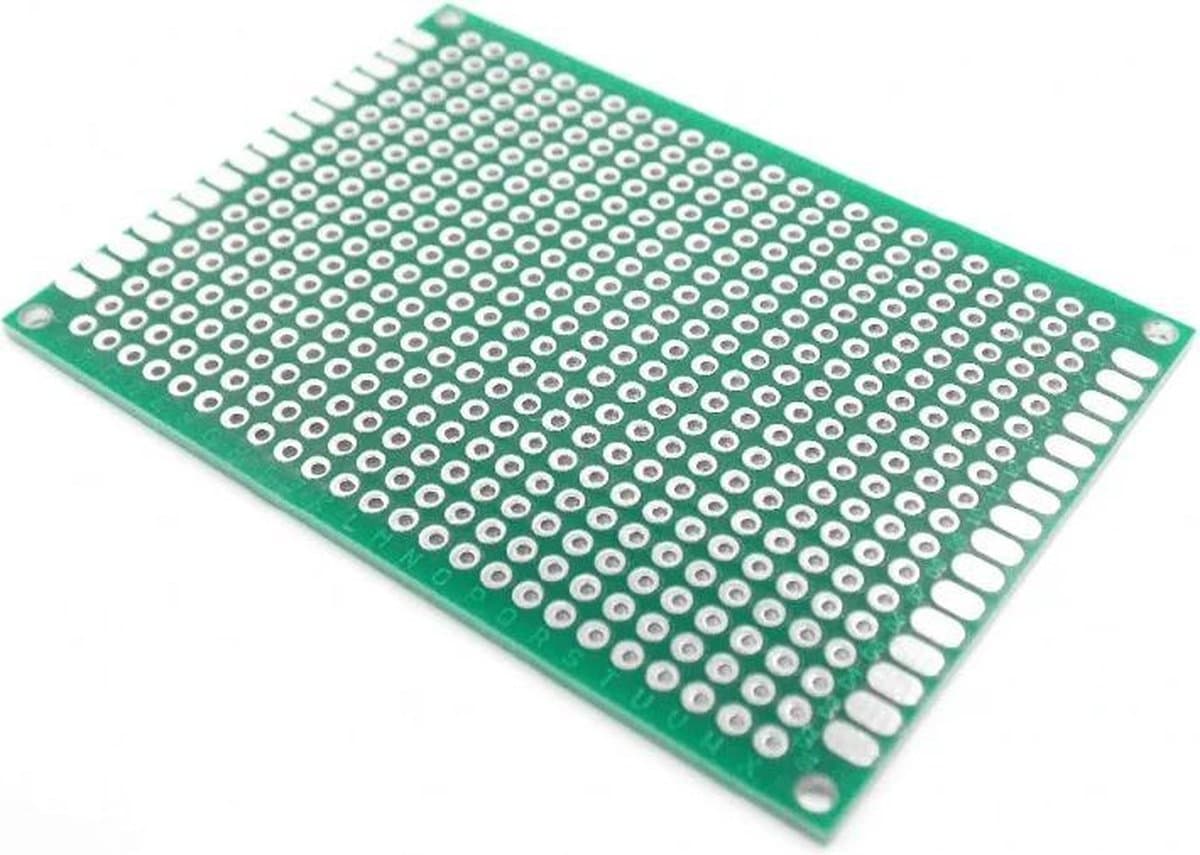 OTRONIC® Experimenteer Prototyping Printplaat 5x7cm groen