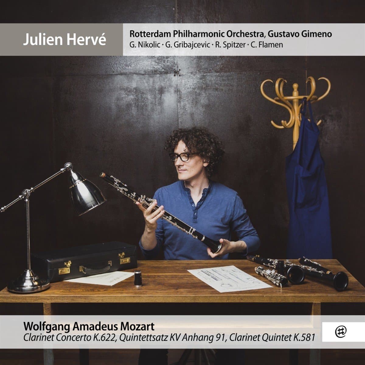 Rotterdam Philharmonic Orchestra, Gustavo Gimeno - Mozart: Julien Herve & Wolfgang Amadeus Moz (CD)