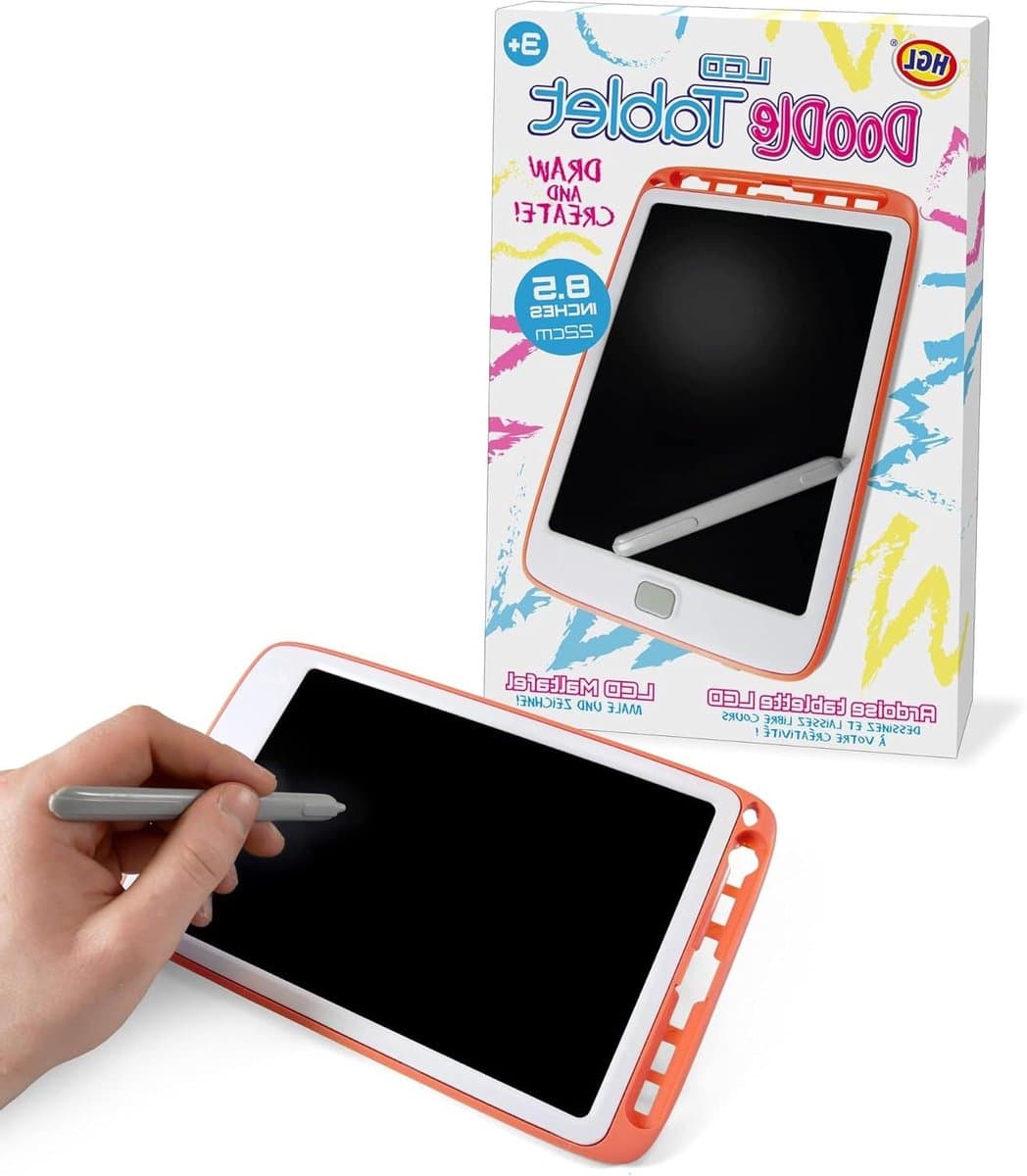 Doodle Tablet - Schrijftablet Tekentablet - Kinderen Leren Tekenen - Eenvoudig Wissen - 85 inch - Diverse Kleuren