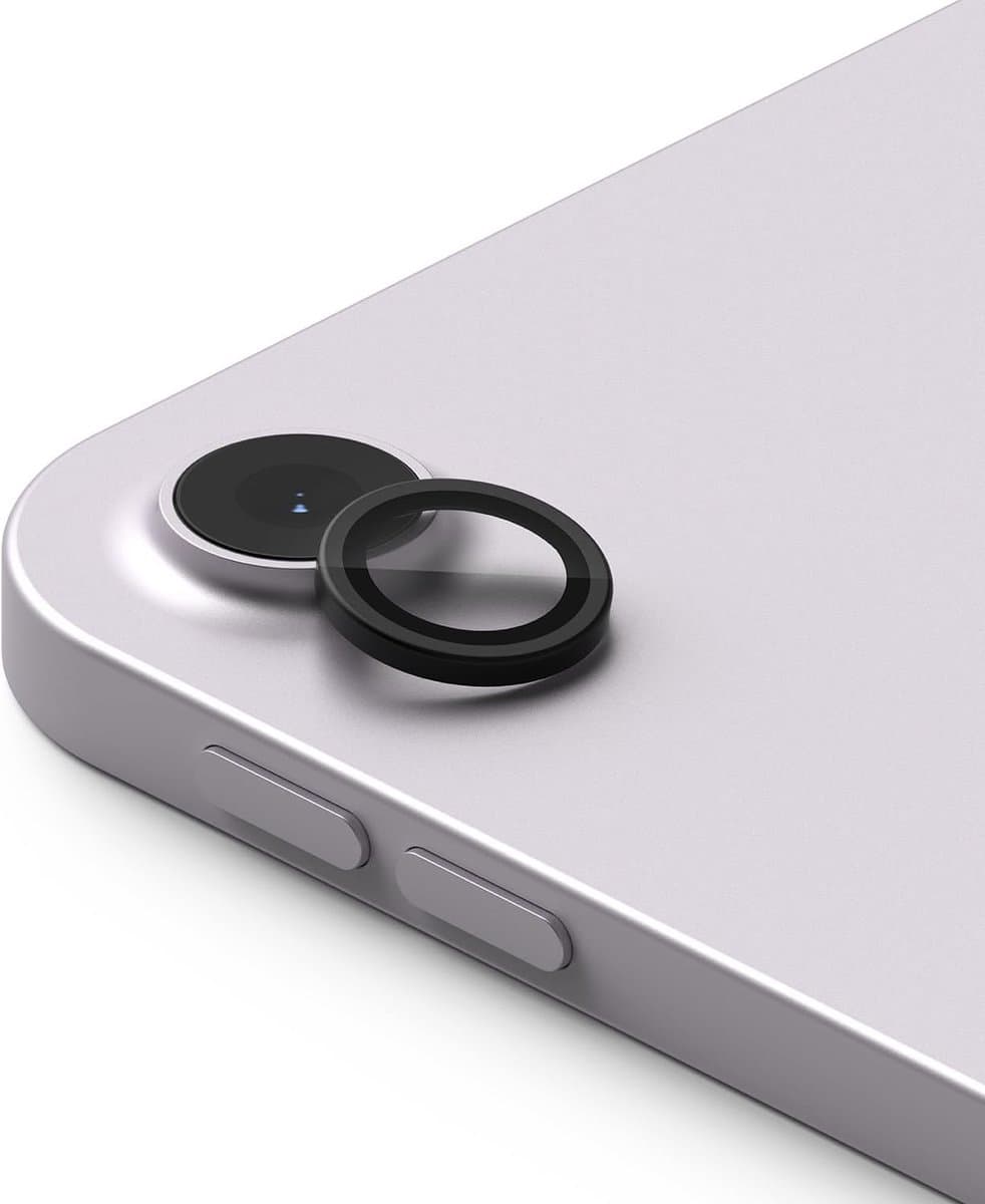 Thijox - Ringke Camera Lens Frame Glass voor iPad Air 11 & 13 inch M4/M3/M2 - Gehard Glas, Krasbestendig, Zwart - 2 Stuks voor Bescherming van Camera