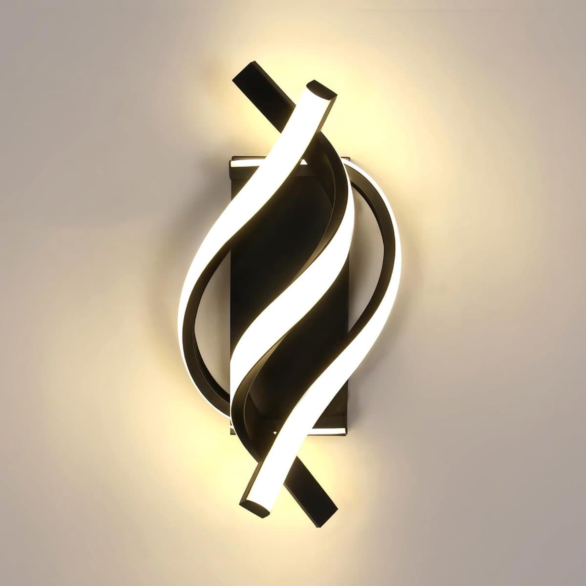 LED-Wandlamp - 22W 2500LM Moderne LED-Wandlamp Voor Binnen - Voor Slaapkamer Woonkamer Kantoor - Warm Wit Licht 3000K