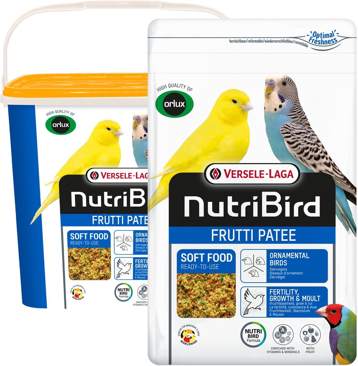 Versele-Laga Nutribird Frutti Patee - Vogelvoer - 5 kg Fruiteters