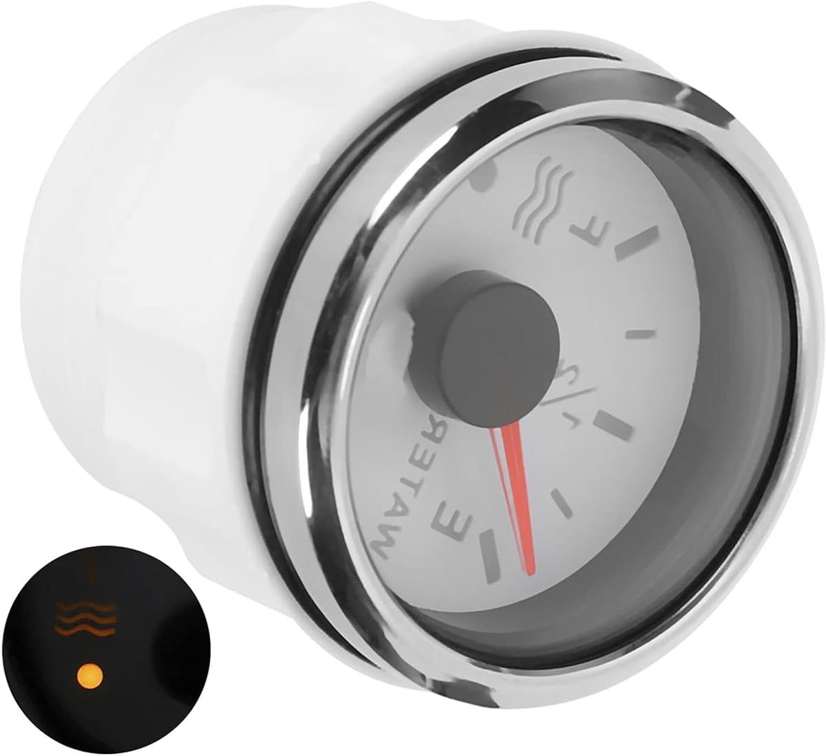 Water Level Meter - Water Tank Indicator - Water Monitoring - Intelligent Alarm System - 52mm - White