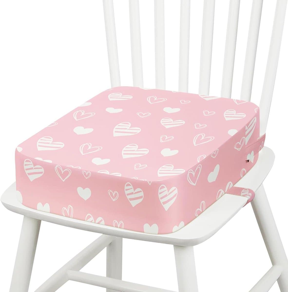 Kinder stootkussen - Verhoogde zitting - Aan tafel zitten - Verstelbaar en afneembaar - 36 x 32 x 10 cm