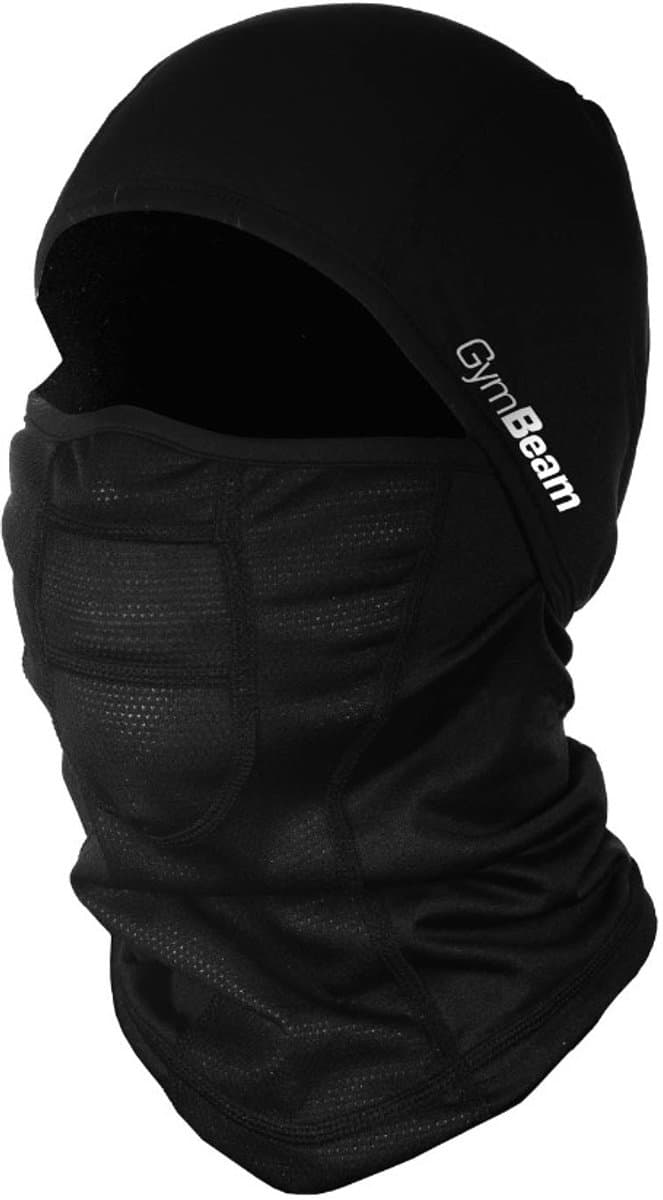 GymBeam Bivakmuts Gezichtsmasker Zwart M/L