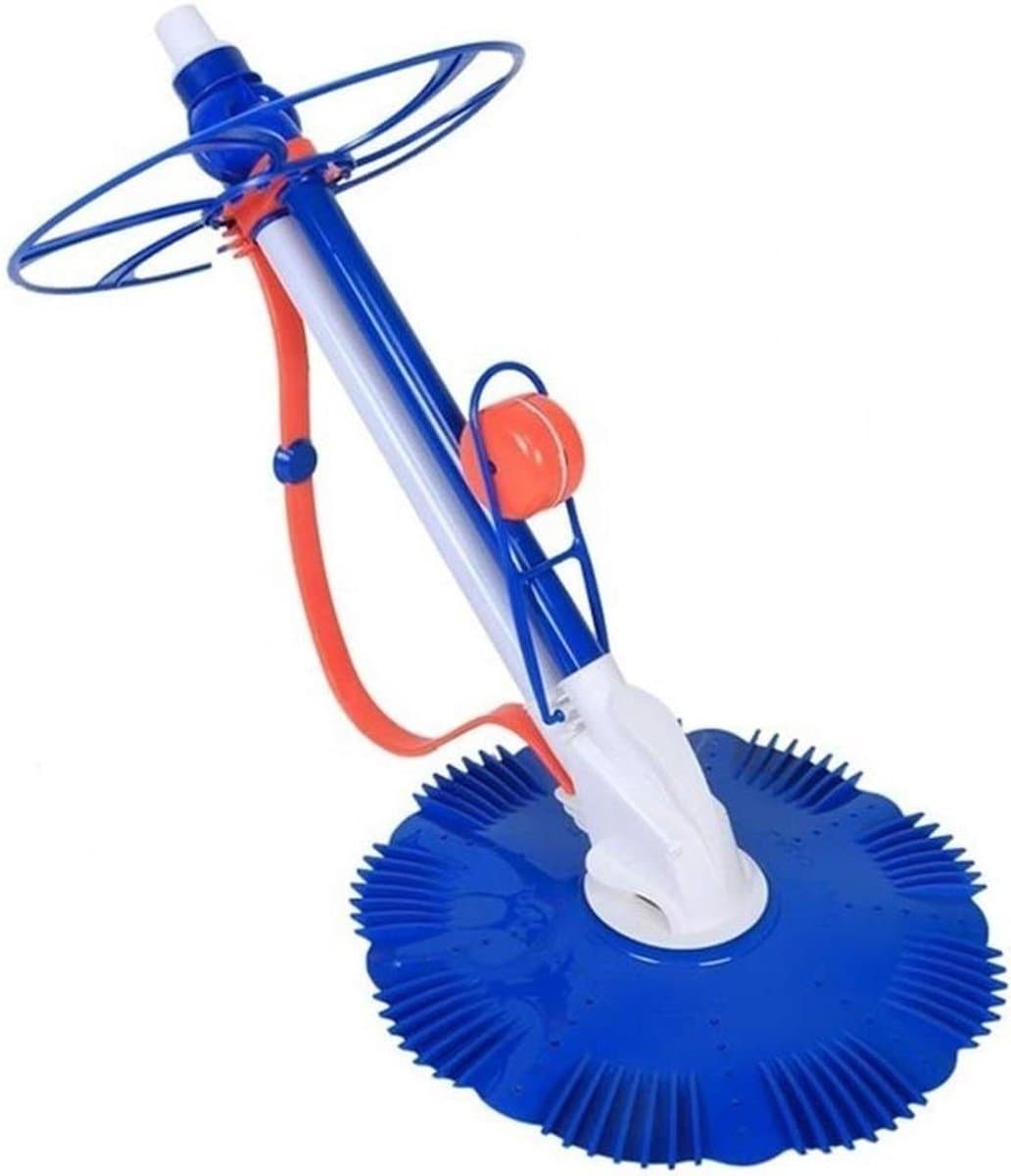 Zwembadreiniger Automatisch - Poolstofzuiger Sweeper - Zwembad Schoonmaken - Krachtige Zuigkracht - 60x60x75cm - Transparant
