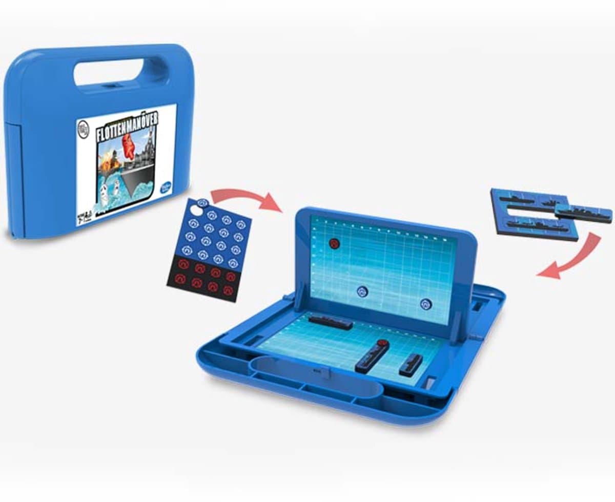 Magnetic-Travel Game-Battleship-Speelgoed