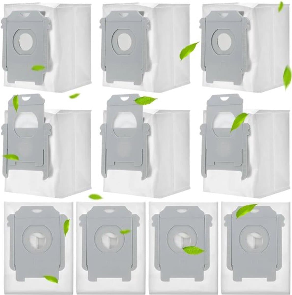 Geschikt voor Verpakking van 10 stofzakken voor de iRobot Roomba i7-stofzuiger.