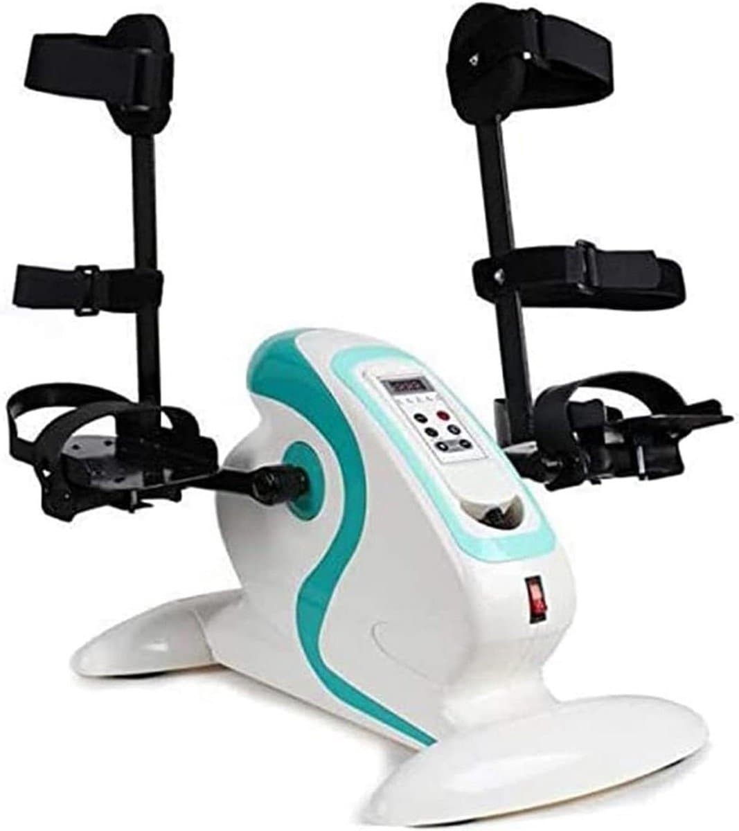 Elektrische Pedaaltrainer - Mini Hometrainer - Actieve Revalidatie - 12 Snelheidsinstellingen - 49 x 30 x 28.5 cm - Zwart