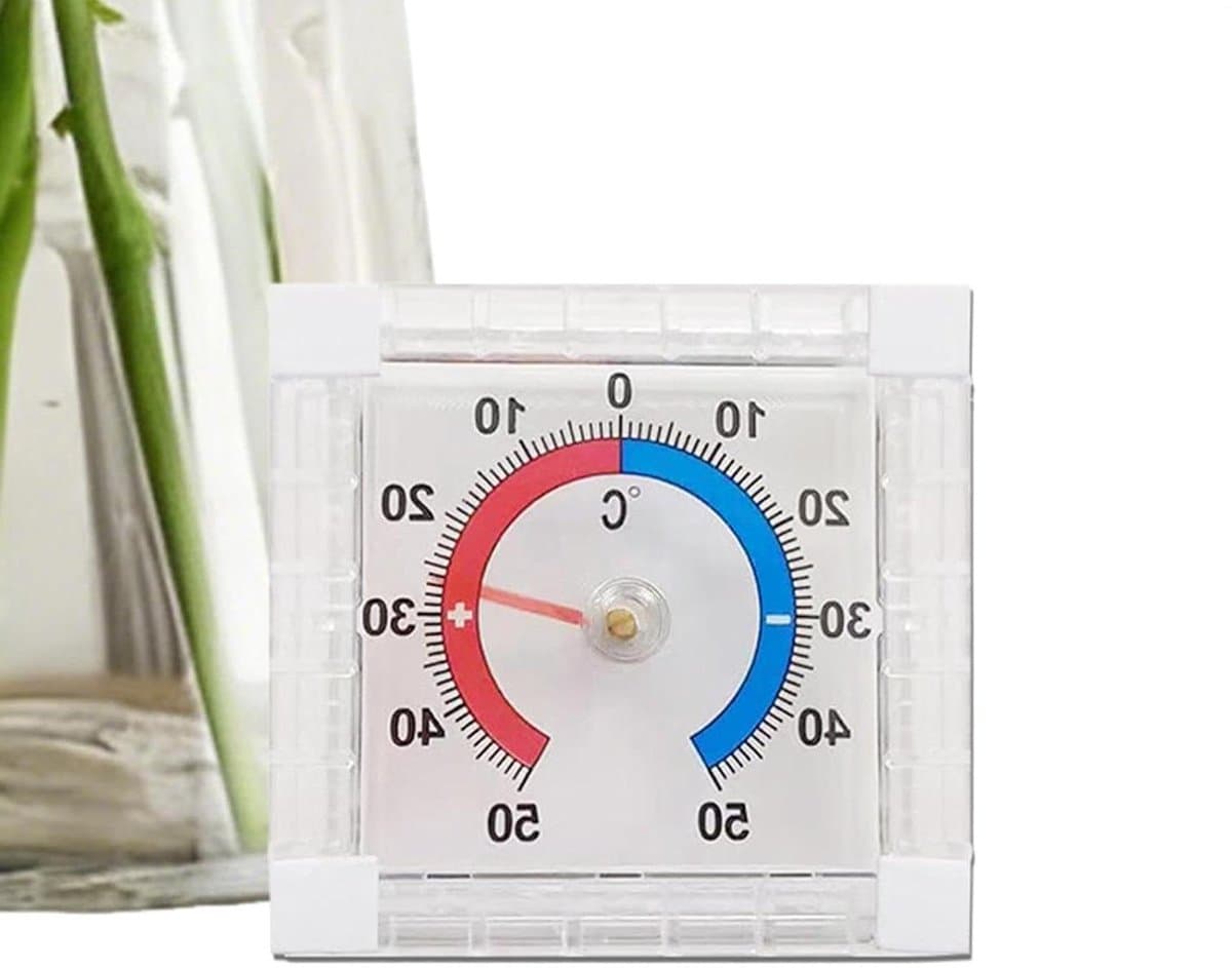 Temperatuur Indicatie Meter - Thermometer Binnen Buiten - Temperatuur Monitoren - Zeer Hoge Nauwkeurigheid - -50C tot 50C - Enkel attribuut