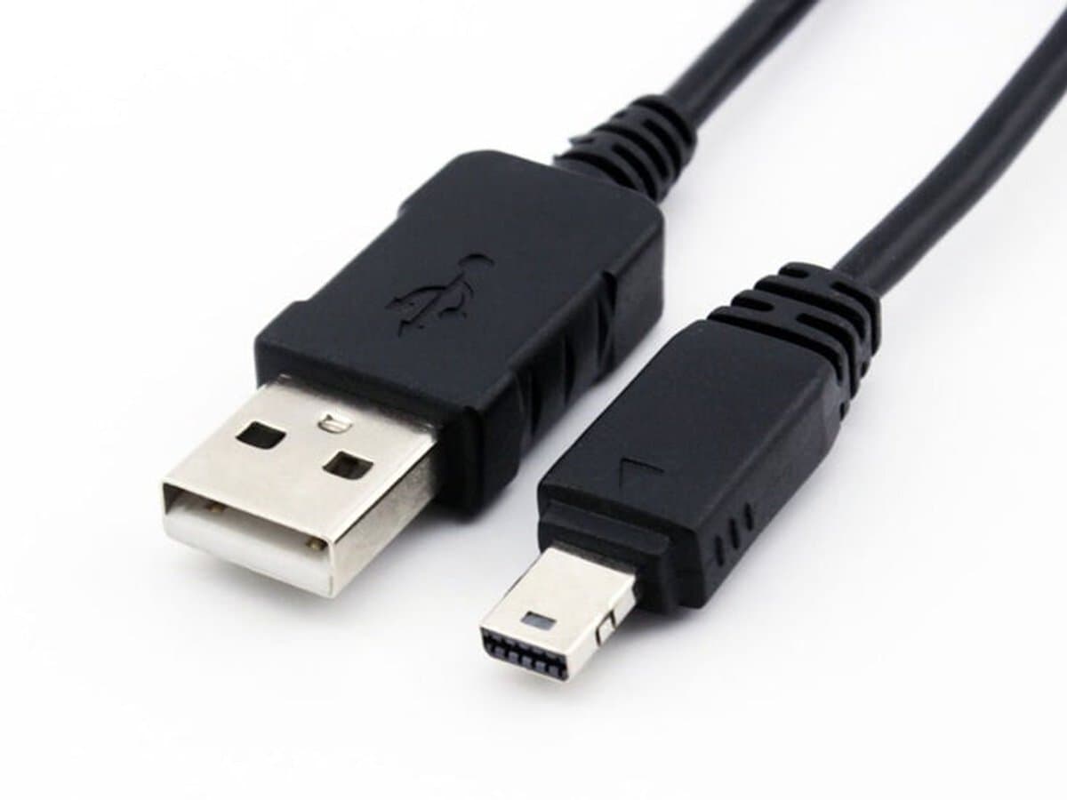 OneOne 2,0m USB kabel. Datakabel is voor enkele camera's ook een oplaadkabel snoer past op Sony Cybershot DSC-H70, DSC-HX100V, DSC-HX7 / HX7V, DSC-HX9 / HX9V, DSC-T110, DSC-T99, DSC-TX10, DSC-TX100V, DSC-TX20, DSC-TX5, DSC-TX55, DSC-TX66, VMC-MD3