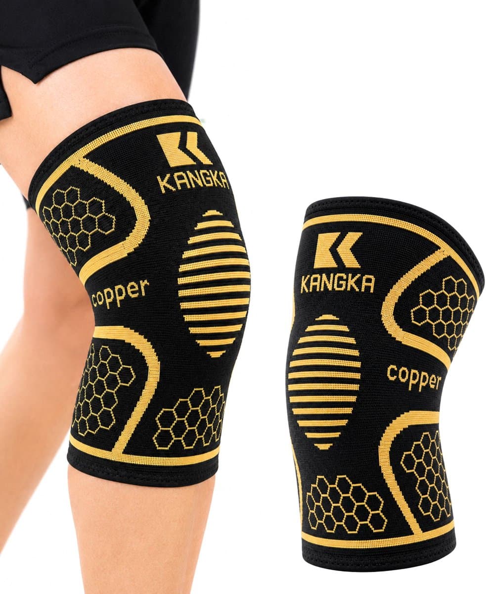 KANGKA Kniebrace Maat 3XL – Patellabrace – Knieband – Kniebandage – Kniebescherming – Kniebraces Dames en Heren