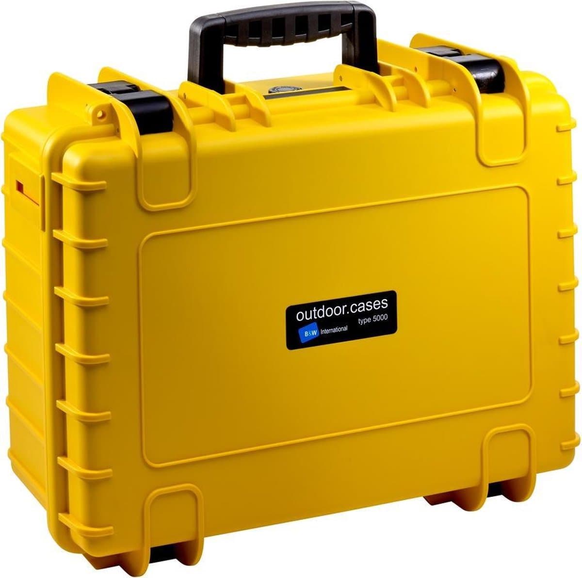 B&W International Type 5000 Outdoor Case incl. schuimstof - geel