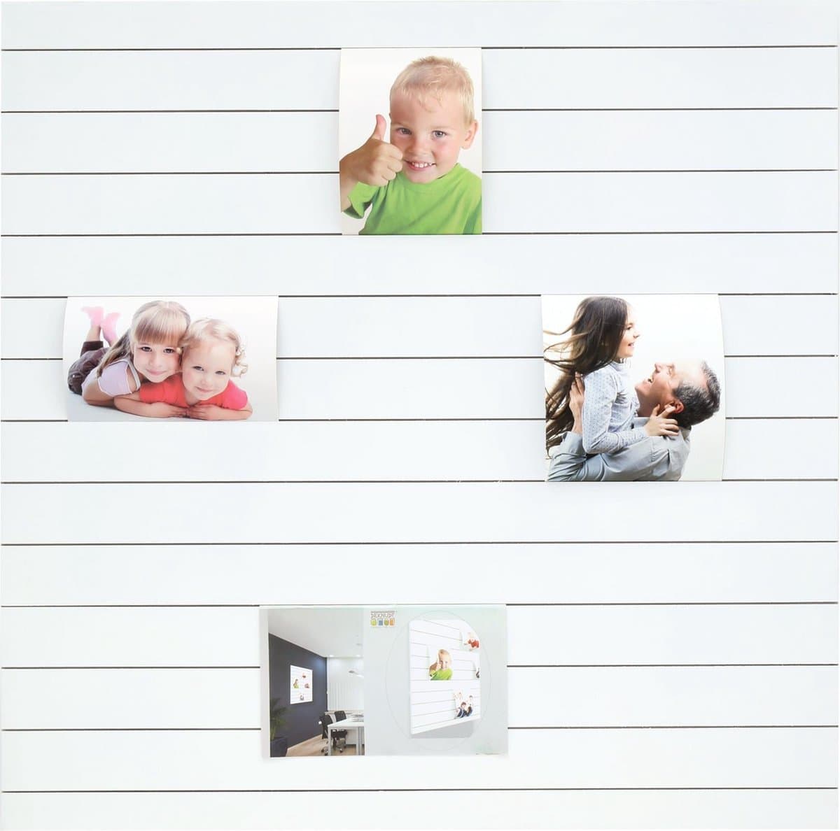 Deknudt Frames multifotolijst S68EK1 - wit - hout - 60x60 cm