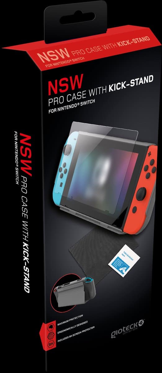 Gioteck - Pro Hoes met KickStand - Nintendo Switch