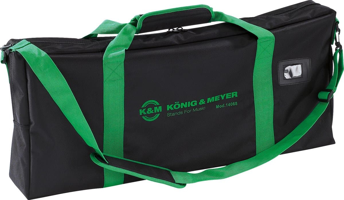 König & Meyer 14068 Tragetas Nylon voor 14065,14066,14075,14076 - Accessoire voor keyboard standaards