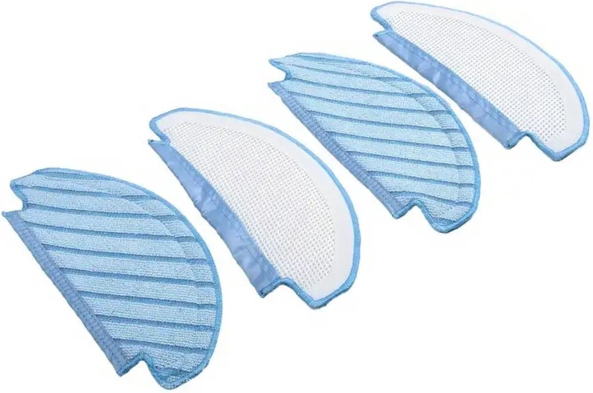 Dweilpads wasbaar robotstofzuiger- wasbare dweilen - dweildoek voor Robotstofzuiger Stofzuiger - voor de Ecovacs Deebot N8, T8, T9, T10, X1 Serie - 5 stuks