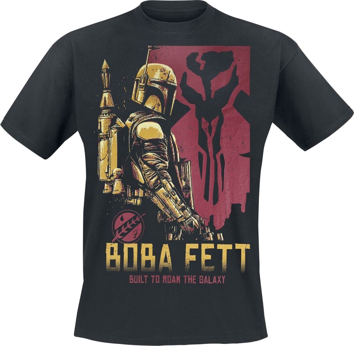 Star Wars The Book Of Boba Fett - Roam The Galaxy Heren T-shirt - zwart - XXL