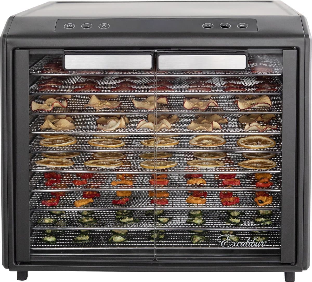 Excalibur Voedseldroger – 10 Lagen - Select Serie - Zwart