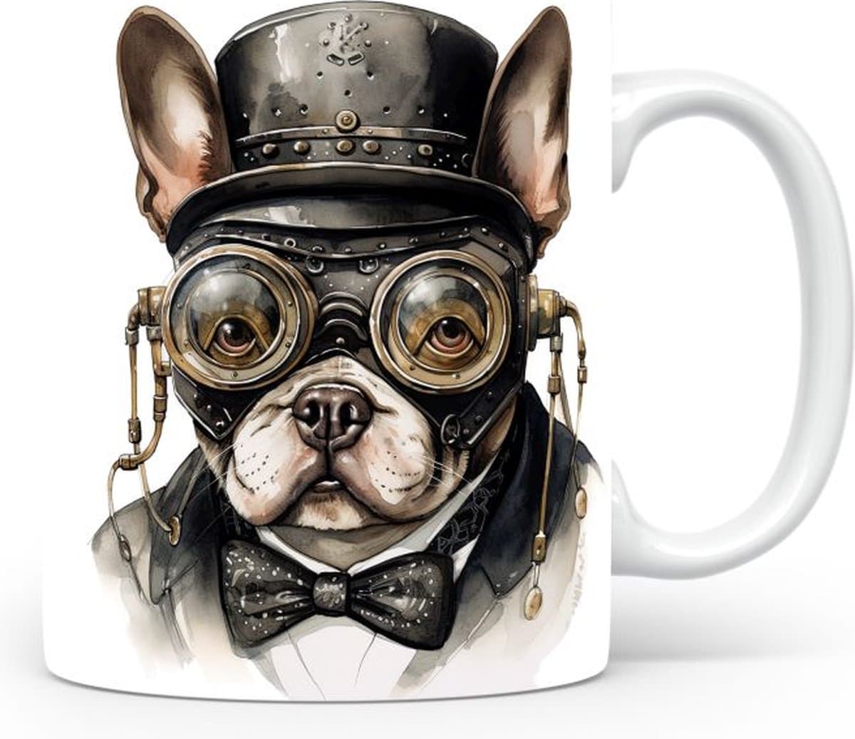Mok met French Bulldog