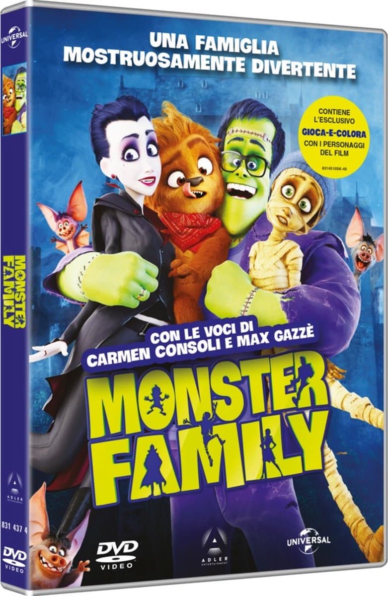 Universal Pictures Monster Family DVD Engels, Italiaans
