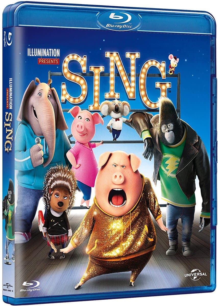 Universal Pictures Sing, Blu-Ray Engels