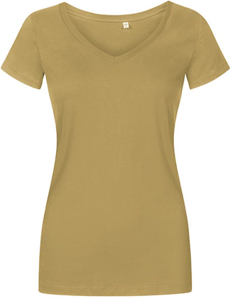 Promodoro Women´s V-Neck T-Shirt XO1525 - OLIVE - 3XL