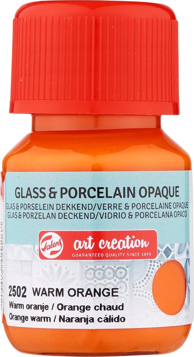 Talens Art Creation Glas & porselein dekkend 30ml Warm ora