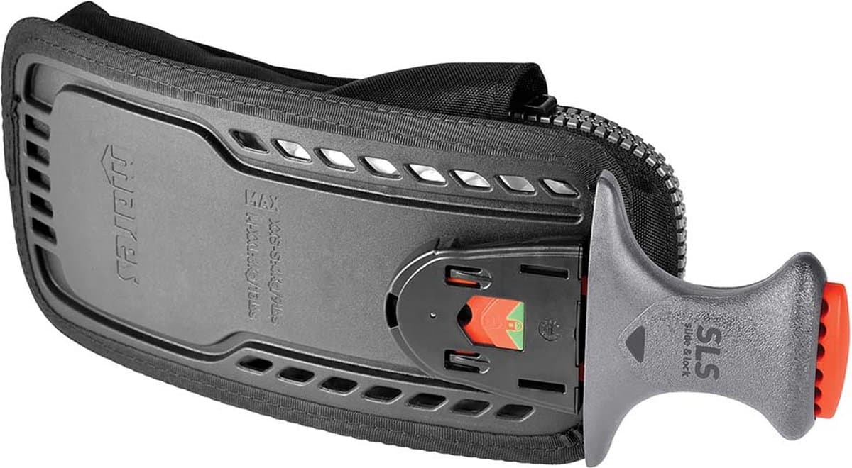 Mares Sls Slide Lock System Gewichtszak 2 Eenheden Zwart S