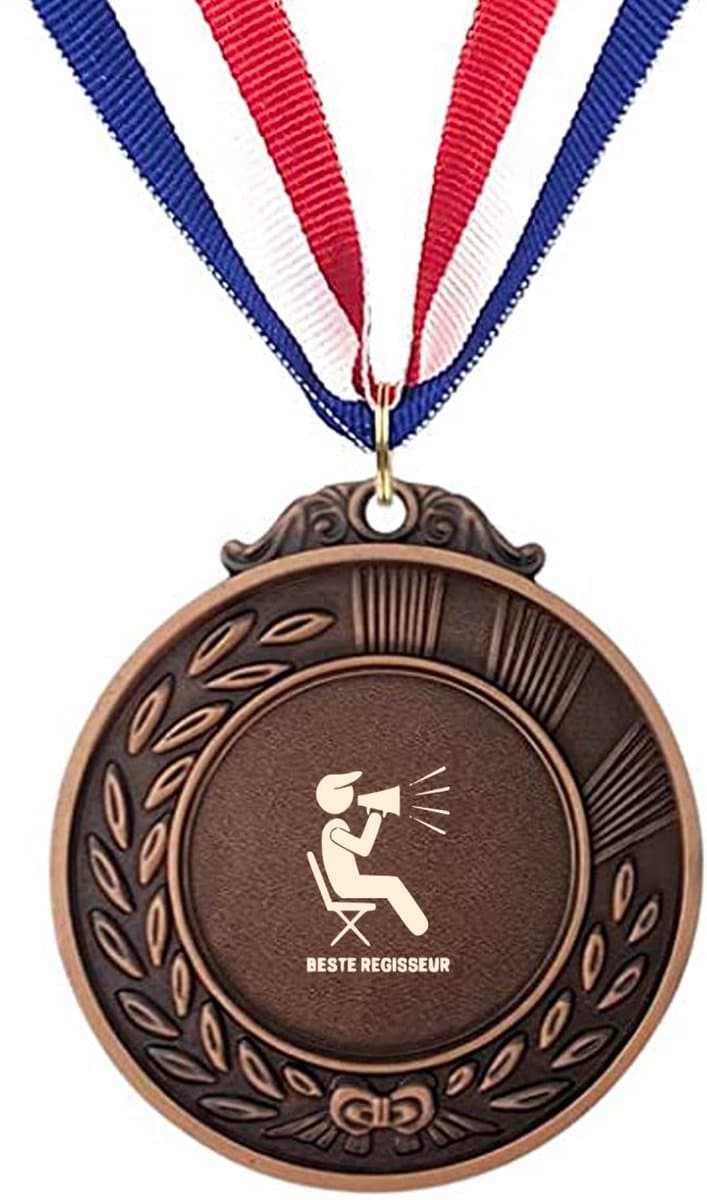 Akyol - beste regisseur medaille bronskleuring - Beste collega - cadeau regisseur - leuk cadeau voor je regisseur om te geven - verjaardag regisseur