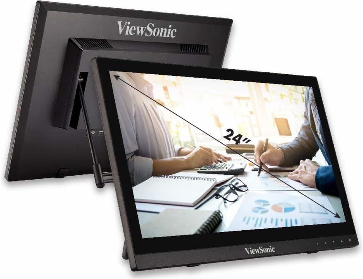 Monitor ViewSonic TD1630-3 LED 15,6" Touchpad HD LCD 16"