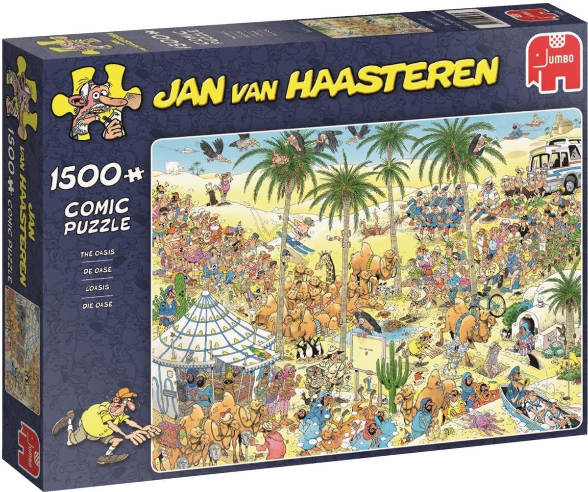 Jan van Haasteren De Oase puzzel - 1500 stukjes