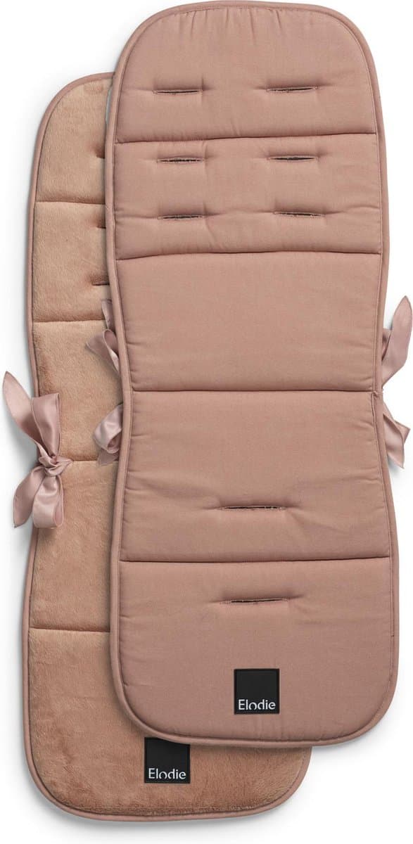 Elodie - Omkeerbaar inlegkussen buggy - Buggy - Buggy accessoire - Faded Rose