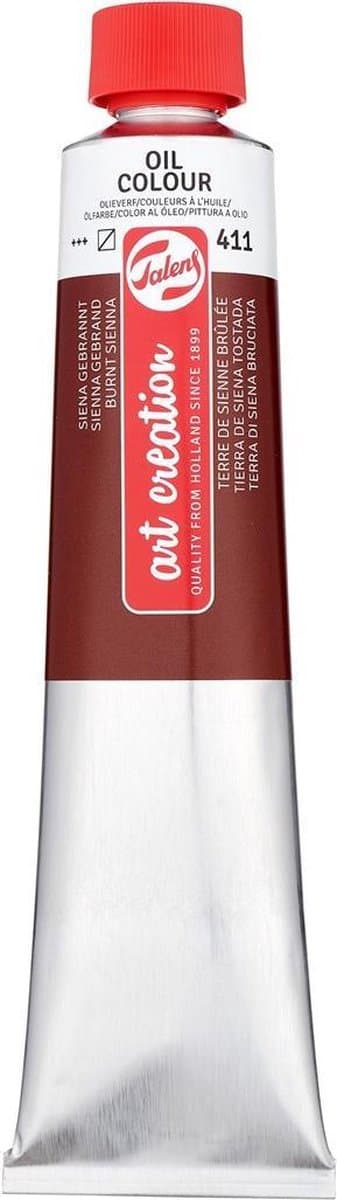 Talens Art creation Olieverf tube 411 sienna gebrand 200mL