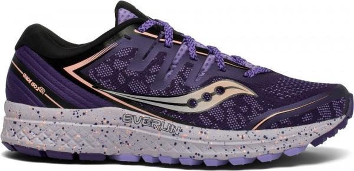 Saucony Guide ISO 2 Trail Dames - Paars - maat 38.5