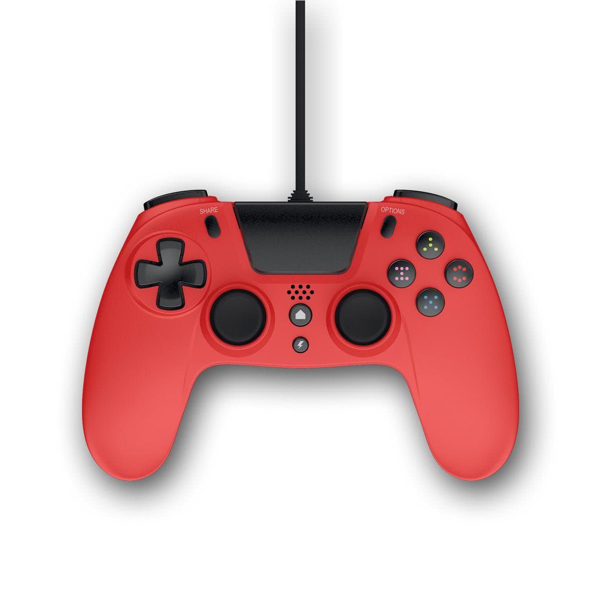 Gioteck - VX-4 Bedrade Controller - Rood - PS4
