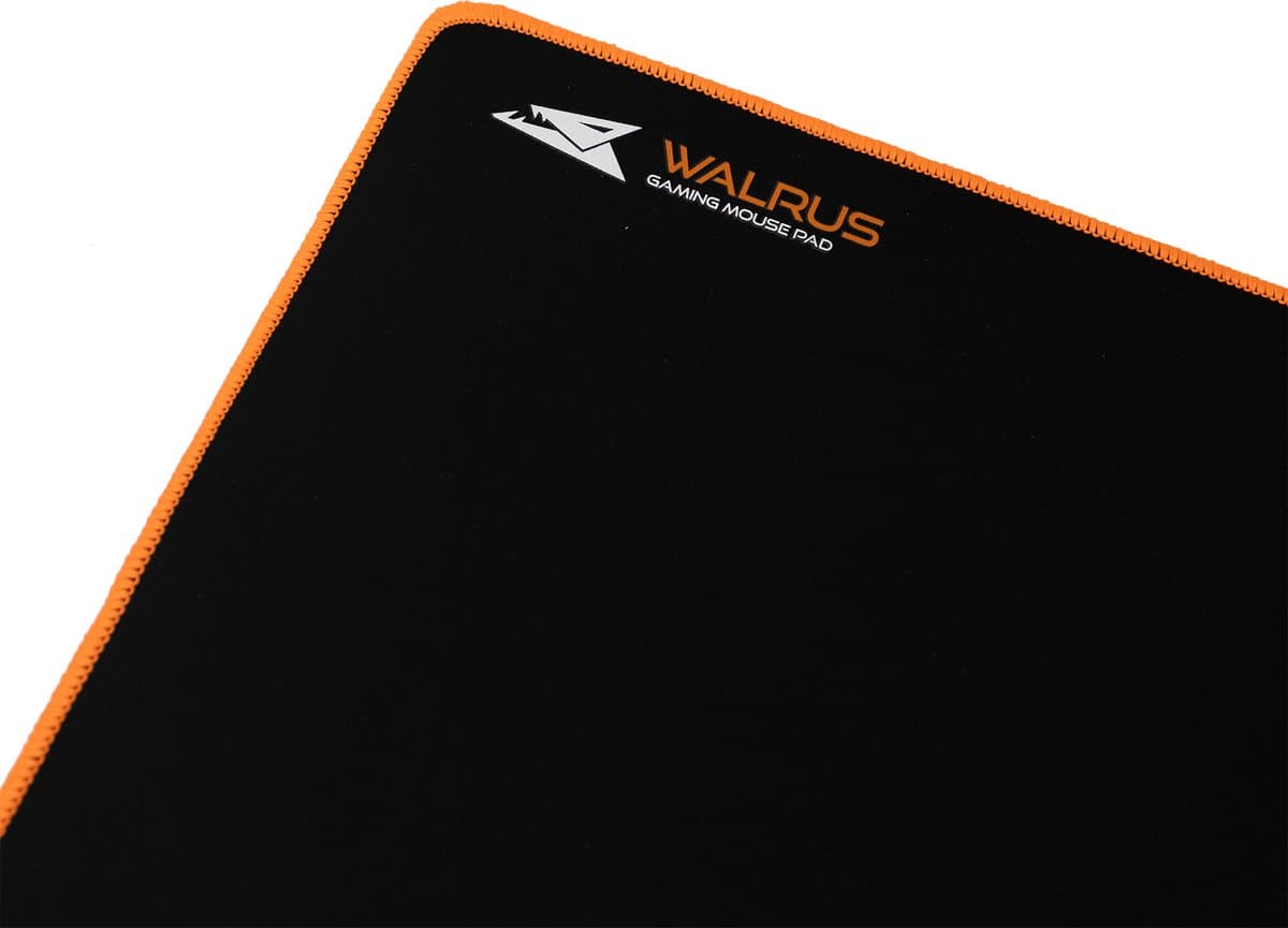 Barracuda - WALRUS-XL - Gaming MUISMAT - Zwart/oranje - 800x400 XL