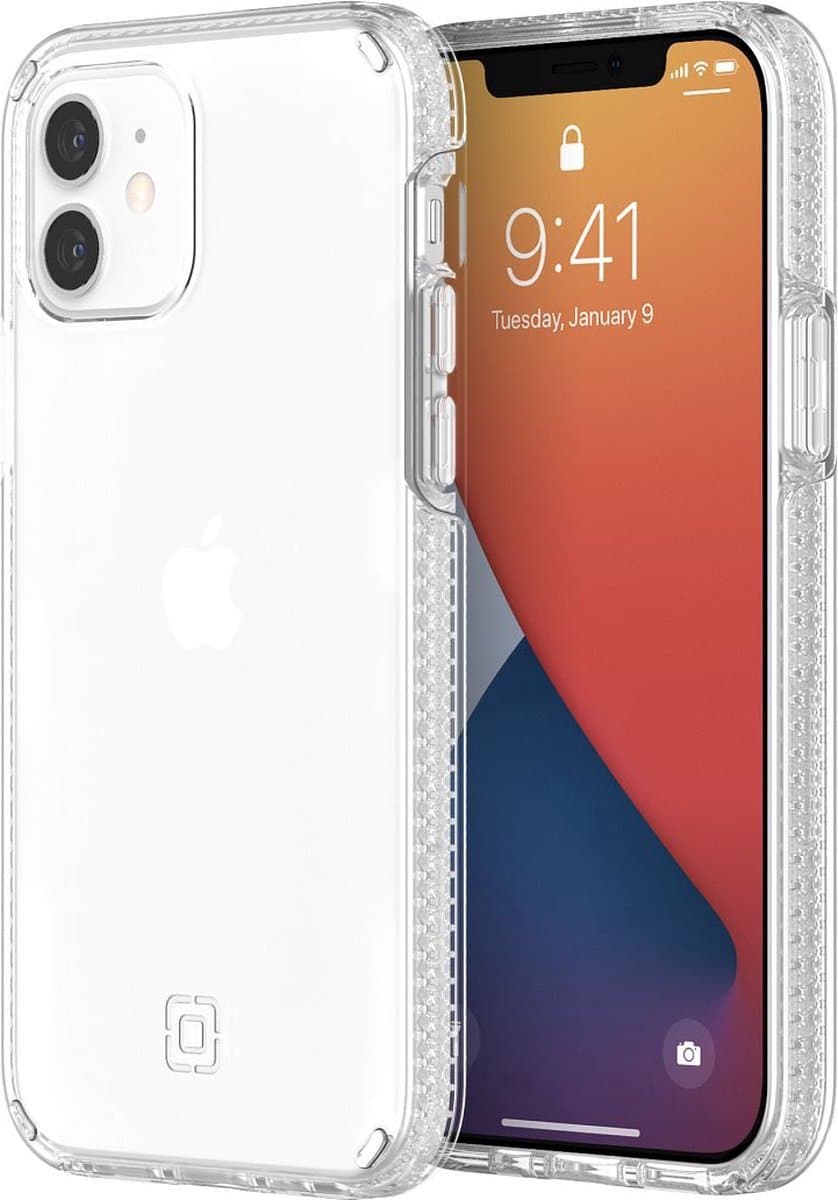 Incipio Duo Case voor Apple iPhone 12 of 13 mini, transparant/clear